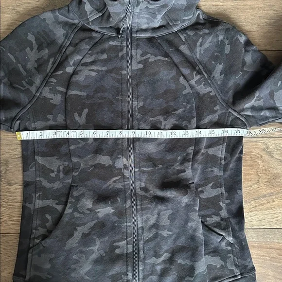 Lululemon Scuba Full-Zip Hoodie, Incognito Camo Multi Gray - Picture 6 of 7